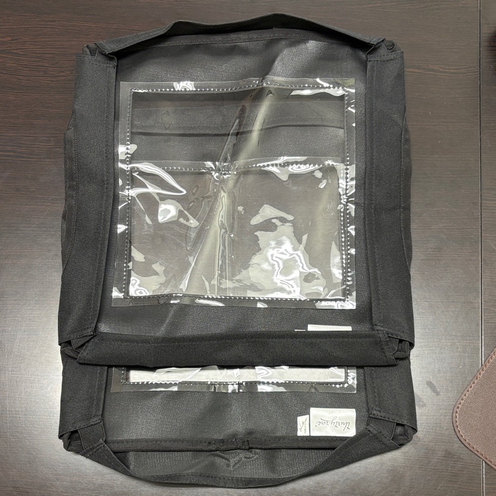 thirty-one Black Vinyl Window Organizer Tote lid  (Set of 2) - Picture 2 of 3